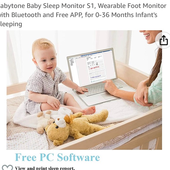 NWT- Babytone infant oxygen and heart rate monitor - Picture 3 of 5